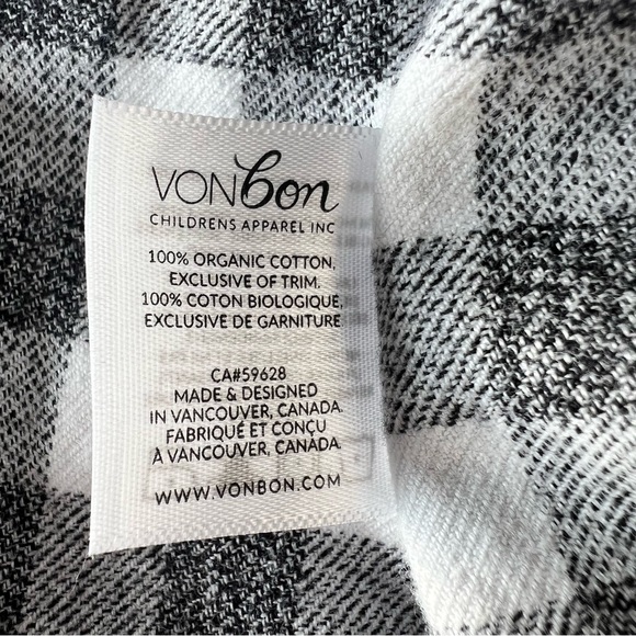 Vonbon Gingham toddler dress - Picture 6 of 7